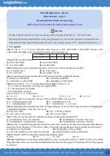 Đề thi học kì 2 Hóa 11 Kết nối tri thức - Đề số 4